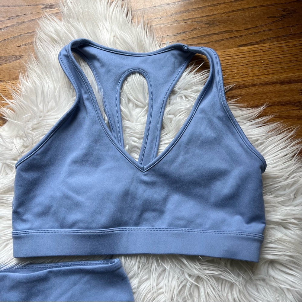 Carbon38 Baby Blue Sports Bra